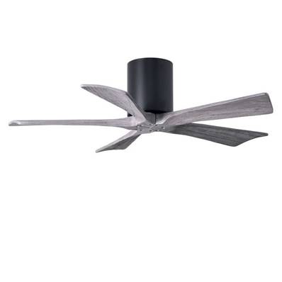 Ventilateur Plafond Irene-5H 132cm Noir Bois vieilli