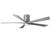 Ventilateur Plafond avec Lumire Irene-5HLK 152cm Nickel Bois Vieilli