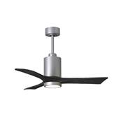 Ventilateur Plafond Patricia-3 106cm Nickel Noir