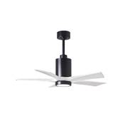 Ventilateur Plafond Patricia-5 106cm Noir Blanc