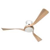 Ventilateur de Plafond Eco Regento 140cm Blanc Bois Naturel