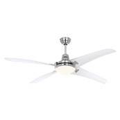 Ventilateur de Plafond Mirage 142cm Chromé Transparent