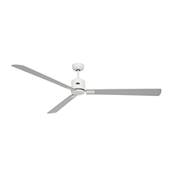 Ventilateur Plafonnier Eco Neo 180cm Blanc Argent