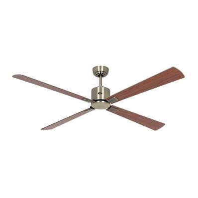 Ventilateur Plafonnier Eco Neo 152cm Laiton Cerisier Noyer