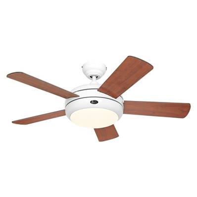 Ventilateur Plafonnier Titanium 105cm Blanc Cerisier Noyer