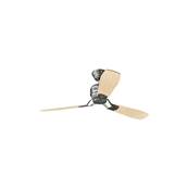 Ventilateur Plafond Tribeca 152cm Chrom Erable Gris