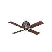 Ventilateur Plafond 1886 132cm Laiton Ambr Cerisier Noyer