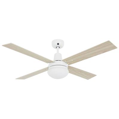 Ventilateur Plafond Quest II 122cm Blanc Chêne Blanc