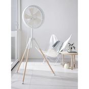 Ventilateur sur Pied Breeze 153cm Blanc Bois Naturel