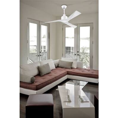 Ventilateur Plafond Mogan 132cm Blanc