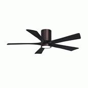 Ventilateur Plafond Irene-5HLK 132cm Bronze brossé Noir