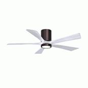 Ventilateur Plafond Irene-5HLK 132cm Bronze brossé Blanc