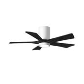 Ventilateur Plafond avec Lumire Irene-5HLK 106cm Blanc Noir