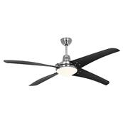 Ventilateur Plafond Mirage 142cm Chrom Noir