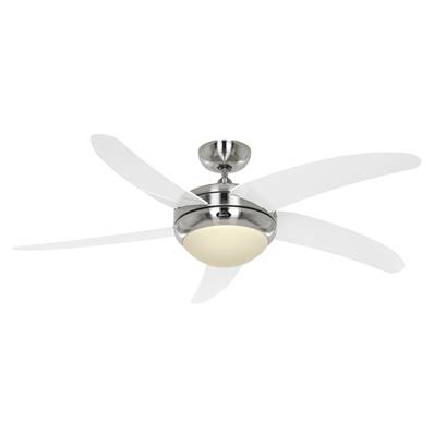 Ventilateur de Plafond Elica 132cm Chromé Blanc