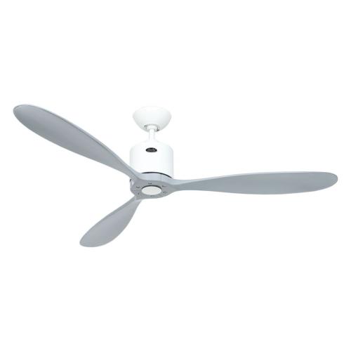 Ventilateur Plafond Aeroplan Eco 132cm Blanc Gris clair