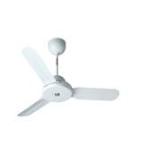 Ventilateur Plafond Design 1S 122cm Blanc