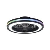 Ventilateur Plafond Gamer 46,6cm Noir