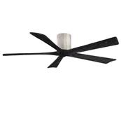 Ventilateur Plafond Irene-5H 152cm Bois vieilli Noir