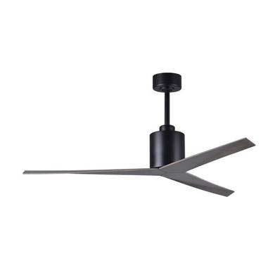 Ventilateur Plafond Eliza 142cm Noir Chêne Vieilli