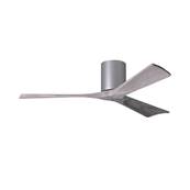 Ventilateur Plafond Irene-3H 132cm Nickel Bois vieilli