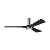 Ventilateur Plafond avec LED Irene-3HLK 132cm Chrom Poli Noir