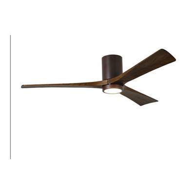 Ventilateur Plafond avec Lumière Irene-3HLK 152cm Bronze Noyer