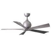 Ventilateur de plafond Irene 5H 132cm Nickel Noyer Ventilateur de plafond Irene 5H 132cm Nickel Noyer