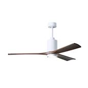 Ventilateur Plafond Patricia-3 152cm Blanc Noyer