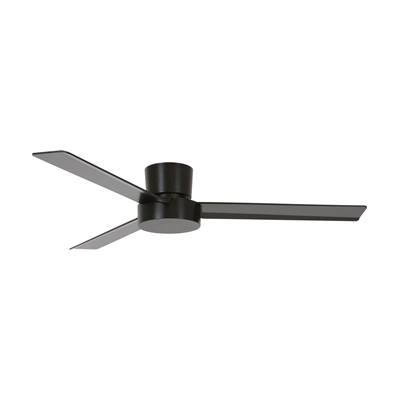 Ventilateur Plafond Bas Lagoon 132cm Noir