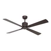 Ventilateur de Plafond Eco Neo 132cm Bronze Wengé Argenté