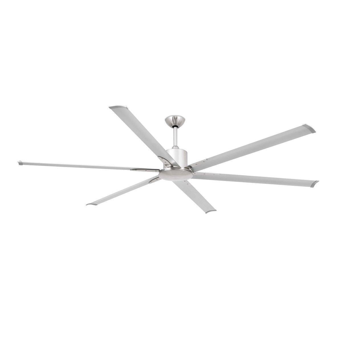 Ventilateur Plafond Andros 213cm Nickel Aluminium