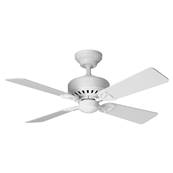 Ventilateur Plafond Bayport 107cm Blanc Chêne Blanc