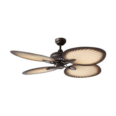 Ventilateur Plafond Oasis 132cm Bronze Style Colonial