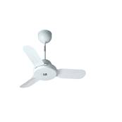 Ventilateur Plafond Design 1S 92cm Blanc