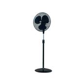 Ventilateur sur pied Gordon Gris Noir 40cm