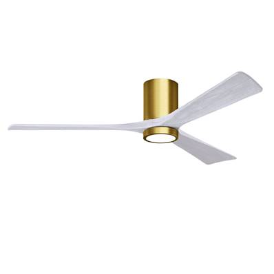 Ventilateur Plafond Irene-3HLK 152cm Laiton Blanc