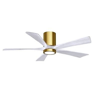 Ventilateur Plafond Irene-5HLK 132cm Laiton Blanc