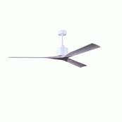 Ventilateur Plafond Nan XL 183cm Blanc Bois vieilli