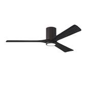 Ventilateur Plafond avec Lumière Irene-3HLK 152cm Bronze Noir