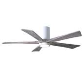 Ventilateur Plafond avec LED Irene-5HLK 132cm Blanc Bois Vieilli