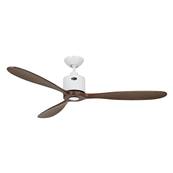 Ventilateur de Plafond Aeroplan Eco 132cm Blanc Noyer