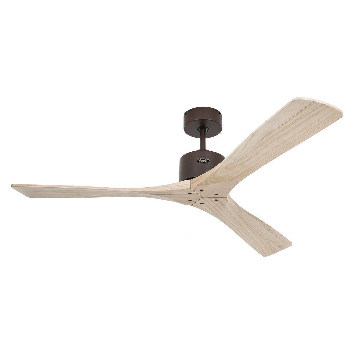  Ventilateur  Plafonnier Macau 132cm Bois  Naturel Casafan 313268