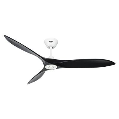 Ventilateur de Plafond Eco Airscrew 152cm Blanc Noir