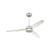 Ventilateur Plafond Libelle 132cm Blanc Acrylique