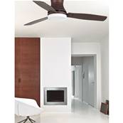 Ventilateur Plafonnier Tonsay 132cm Marron Cèdre Wengé