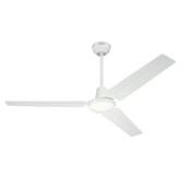 Ventilateur de Plafond INDUSTRIAL 142cm Blanc