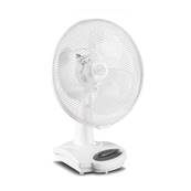 Ventilateur de bureau Greyhound TV II Blanc