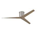 Ventilateur de Plafond Eliza-H 142cm Nickel Frne Gris