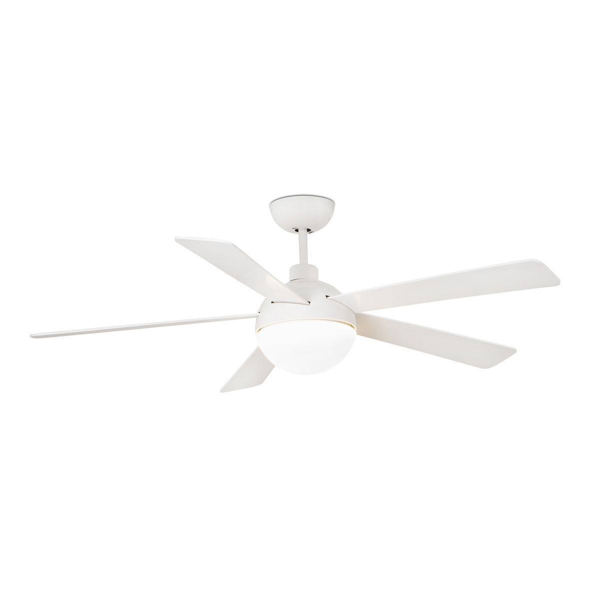 Ventilateur Plafonnier Izaro 130cm Blanc Erable